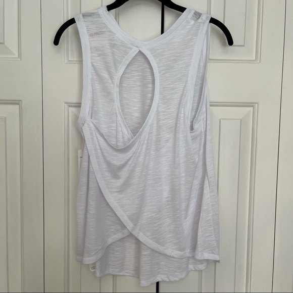 NWT Balance Collection white cut out tank top - Picture 6 of 16